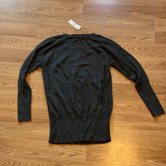 White House Black Market Women’s Heather Gray Sweater, Size M - Picture 5 of 5